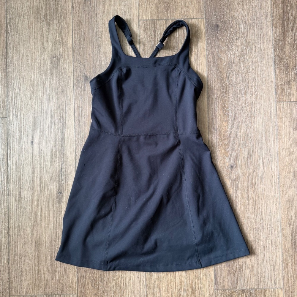 Abercrombie Kids YPB Active Dress Girls 9/10 Black 4-Way Stretch Athletic